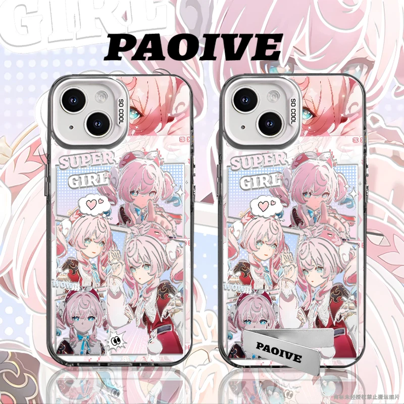 崩坏风瑾创意适用苹果华为vivoiPhone小米三星防摔彩银手机壳