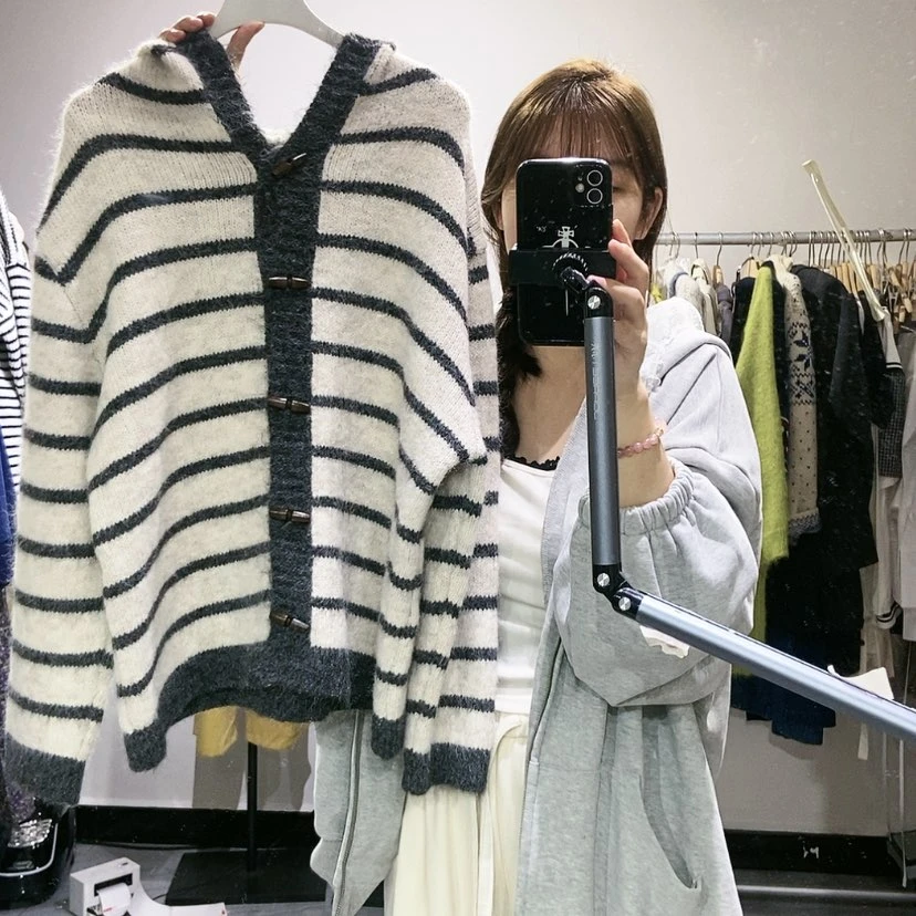 【闪购商品】灰色条纹
