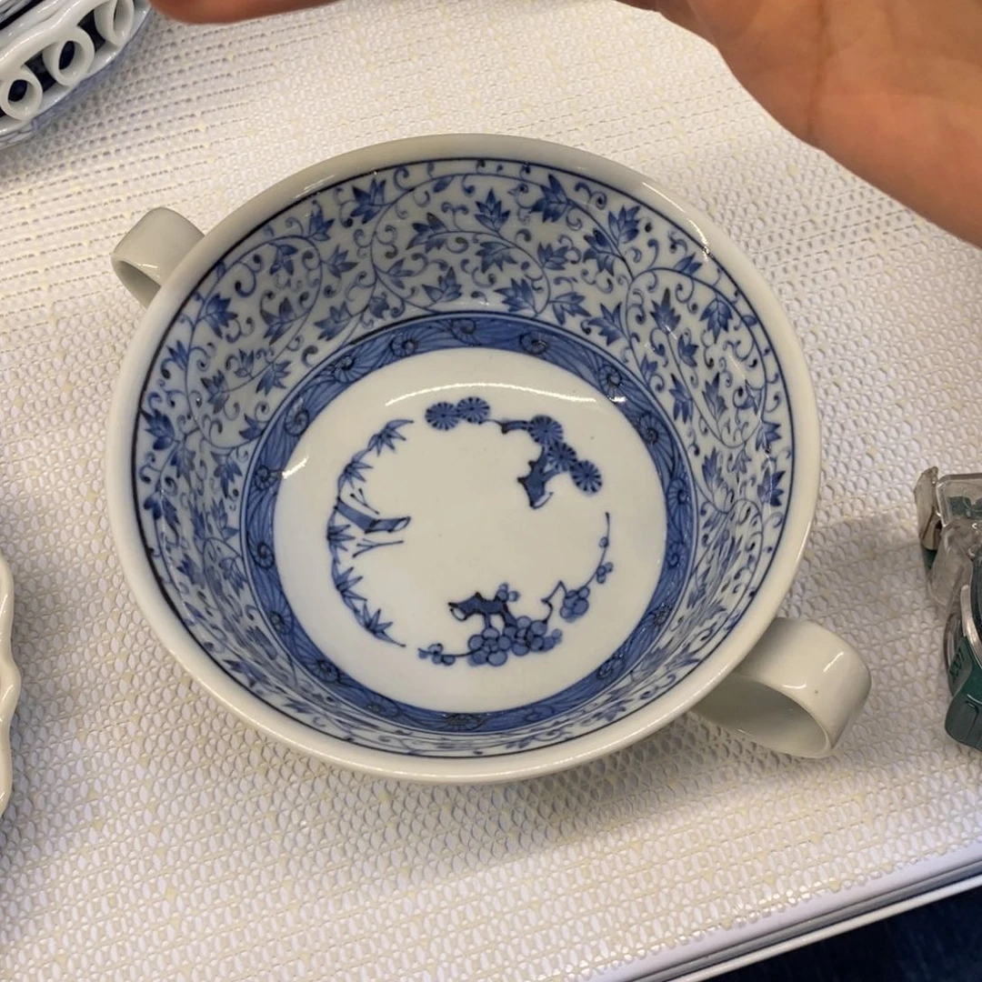 碟12 厘米 小杨瓷器陶瓷陶瓷