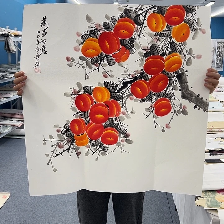 国画纯手绘作品欣赏