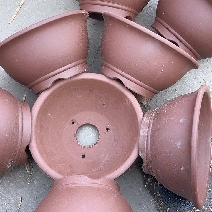 紫砂花盆100-8。20-9.5