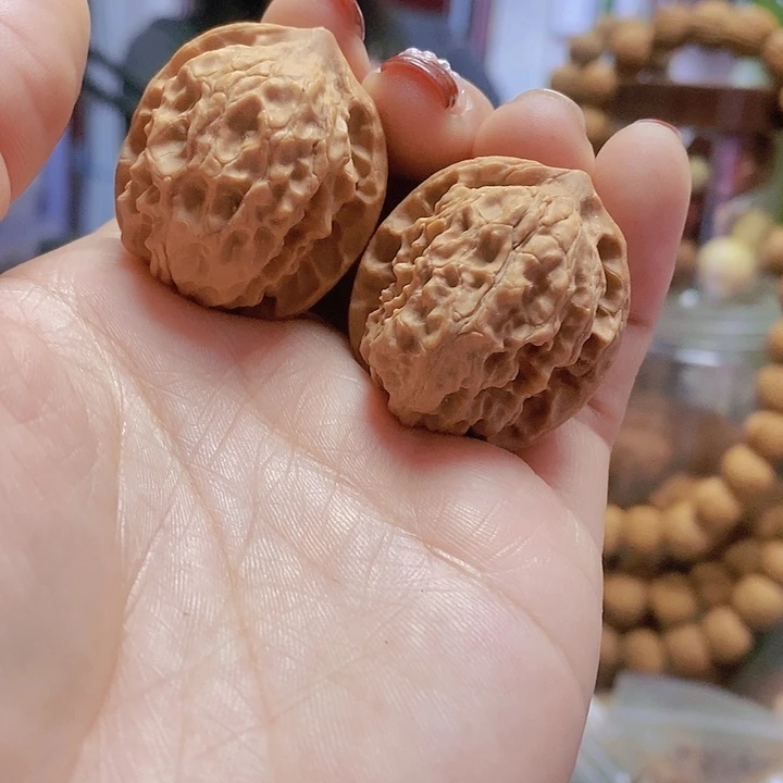 【闪购商品】文玩核桃把件31白蛇谷迷你