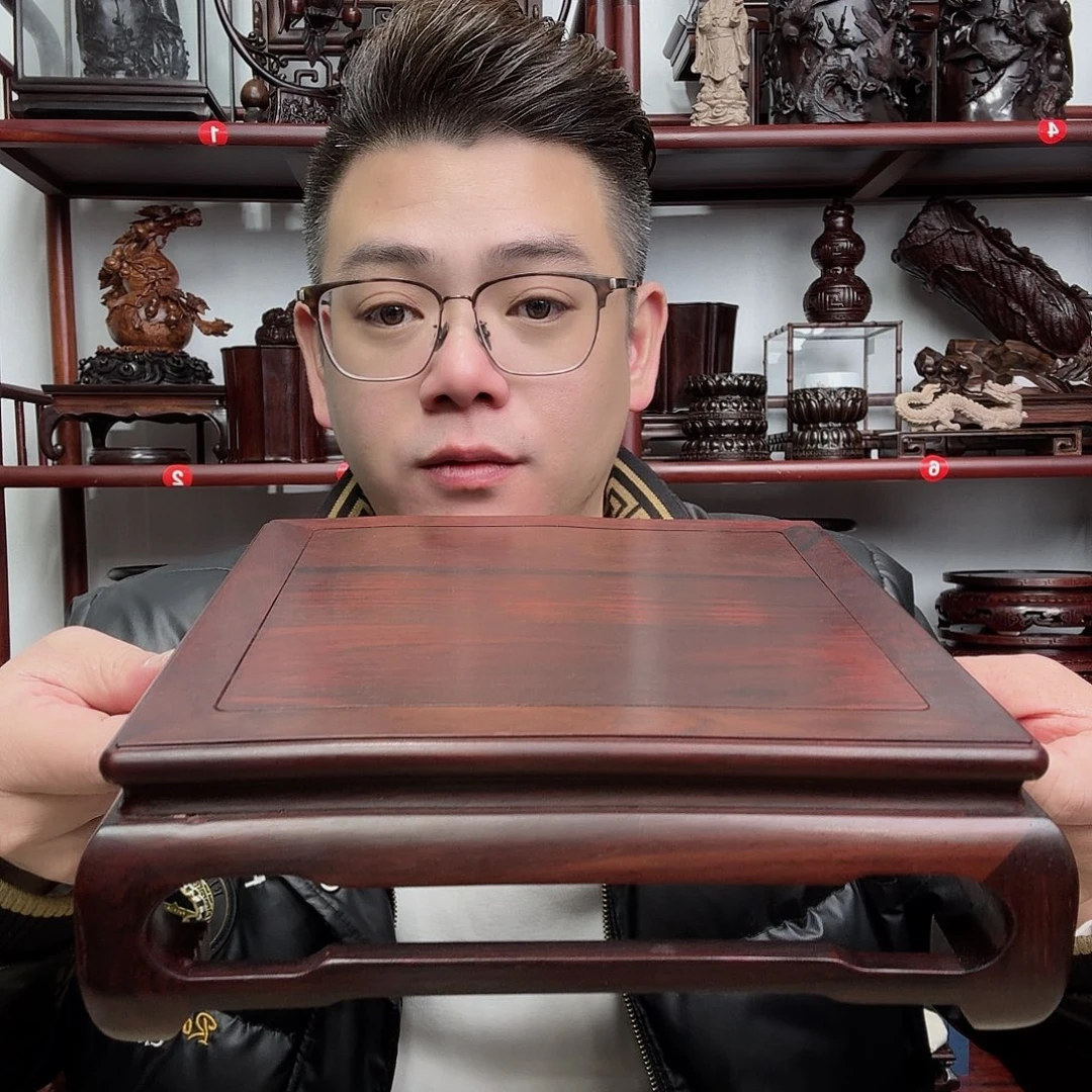 微凹黄檀工艺品底座