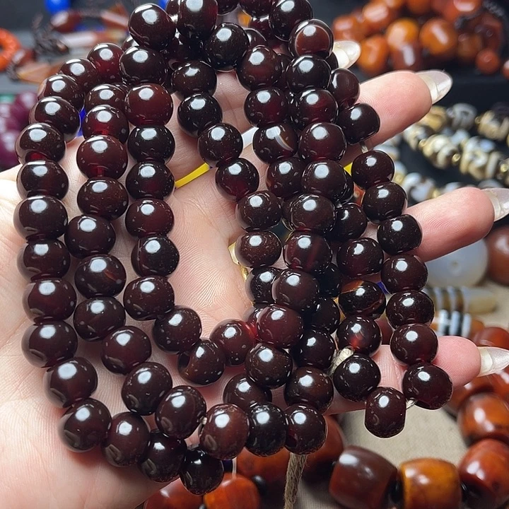 玛瑙/玉髓手链未镶嵌A****皮