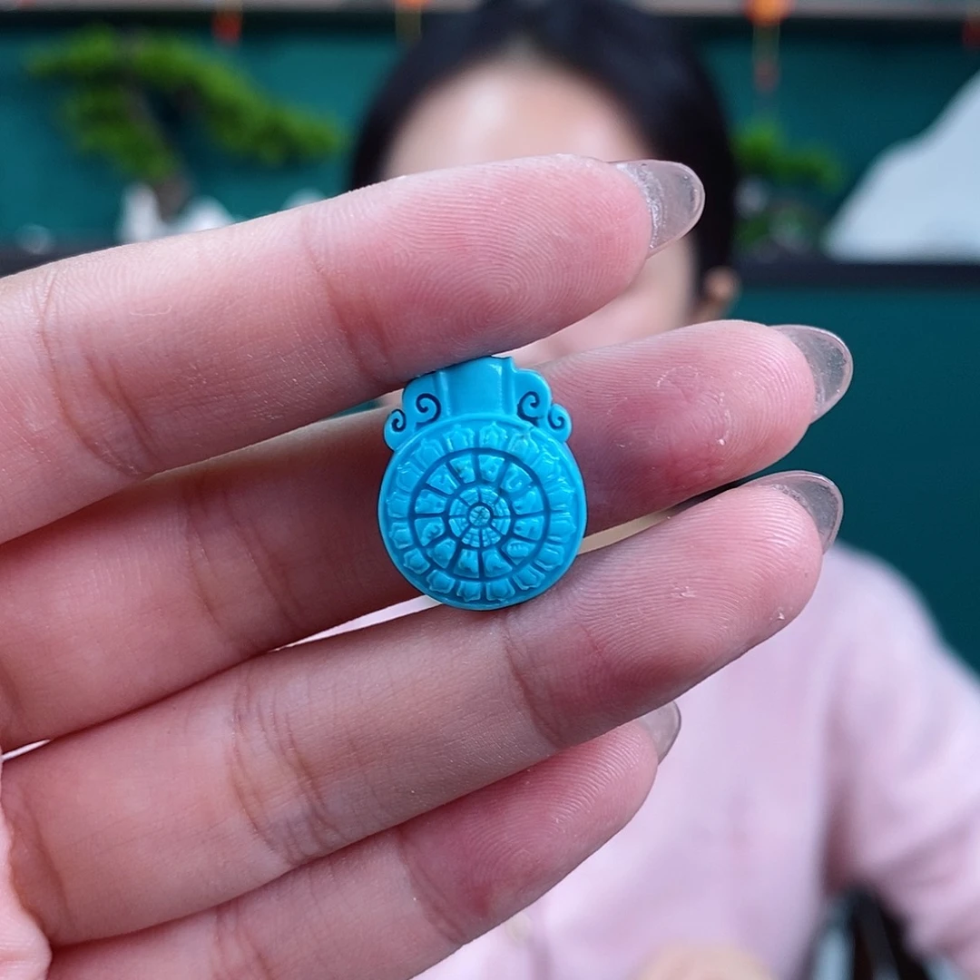 绿松石珠宝奇石未镶嵌