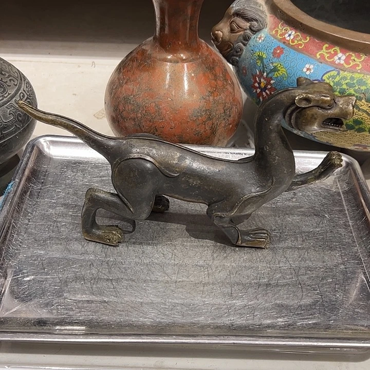 微瑕疵黄铜摆件工艺品