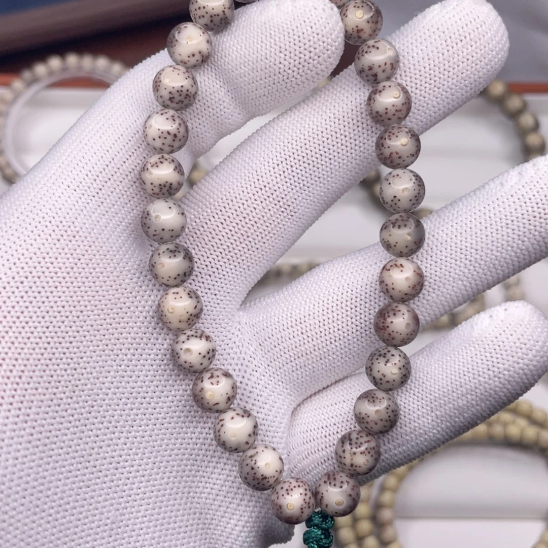 星月菩提手串8圆冰糖料手持