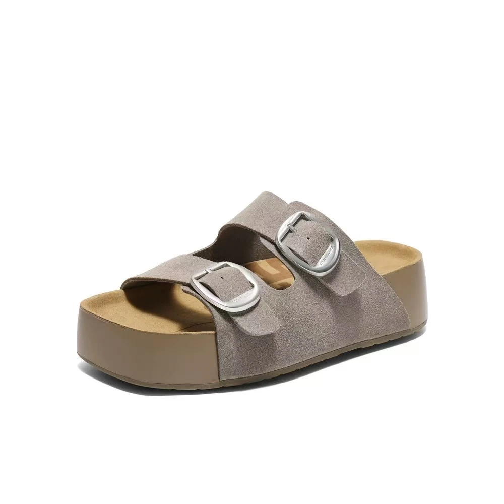 【灰紫色吐司】默认微瑕  撤柜时尚舒适百搭吐司拖鞋沙滩可外穿凉鞋