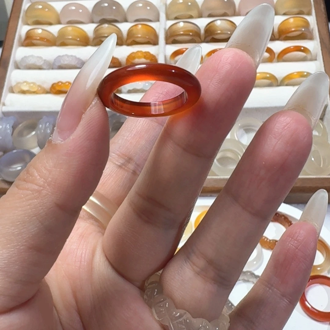合金戒指玛瑙/玉髓352港15