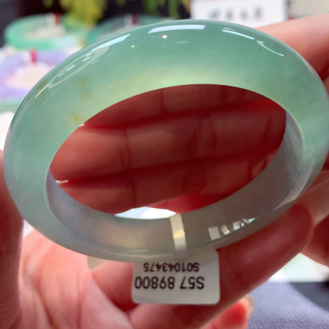 未镶嵌手镯翡翠泥鳅背49号66