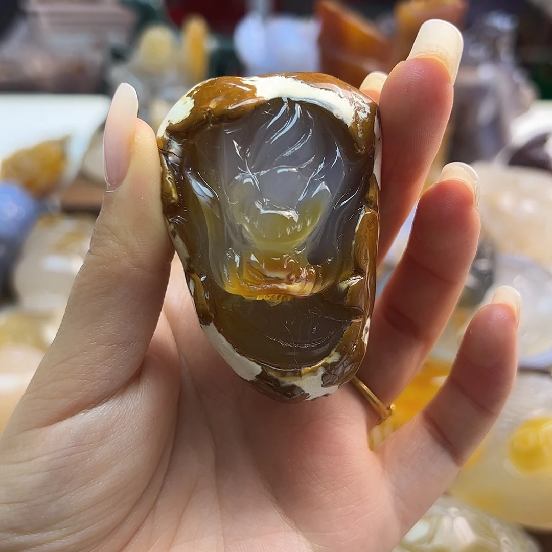 玛瑙/玉髓未镶嵌颈饰