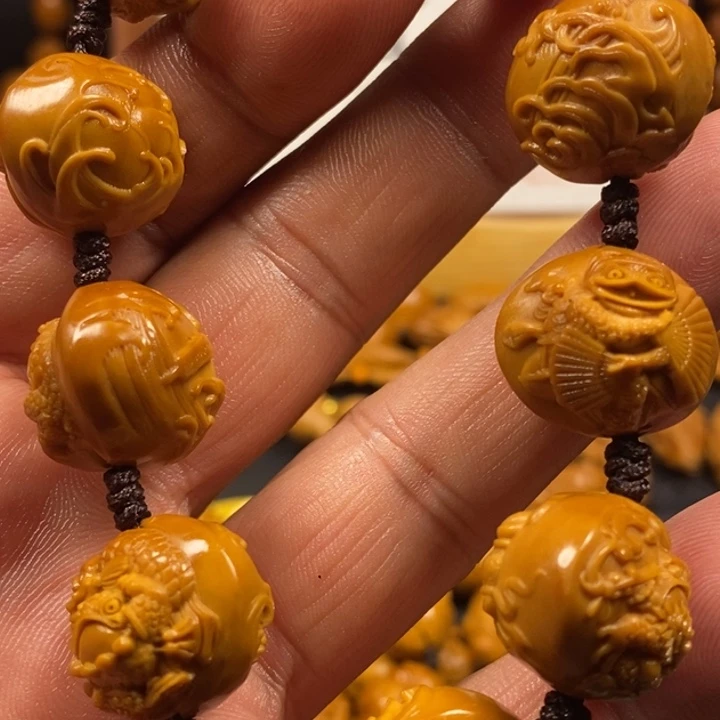 手串/手链橄榄核身**远橄榄核金蟾