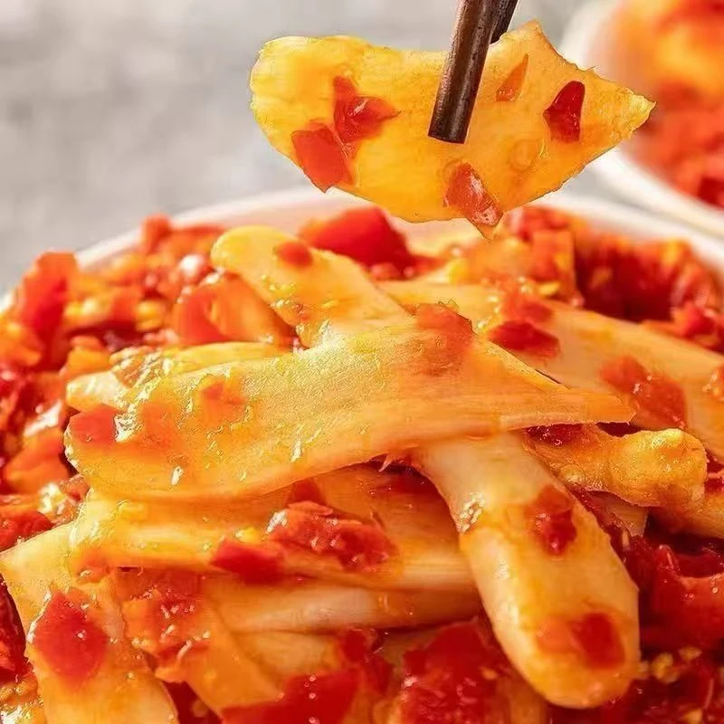 【厂家直发】正宗新鲜腌制剁椒姜片老坛腌制现做现发解腻下饭即食