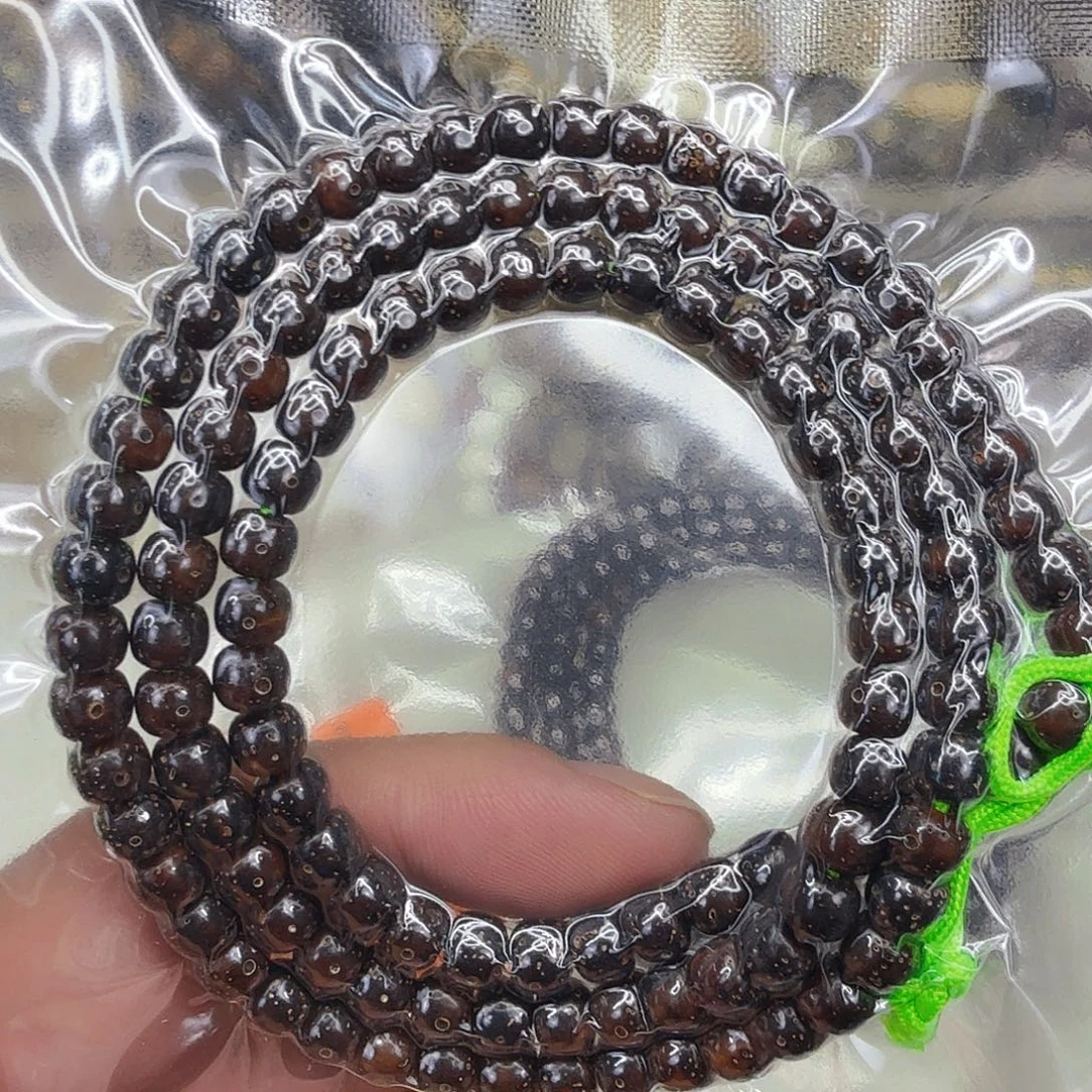 手串星月菩提14殿堂黑金星月菩提65-108