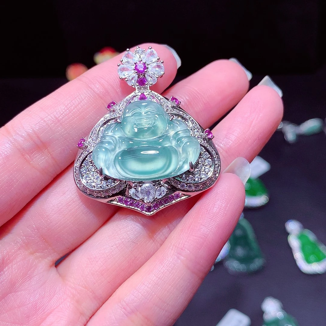 【闪购商品】翡翠吊坠(不含链)未镶嵌