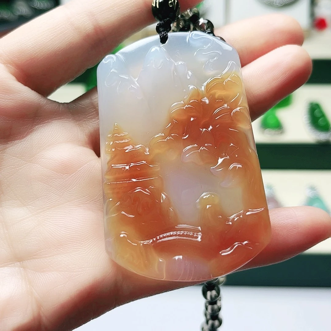 玛瑙/玉髓颈饰未镶嵌