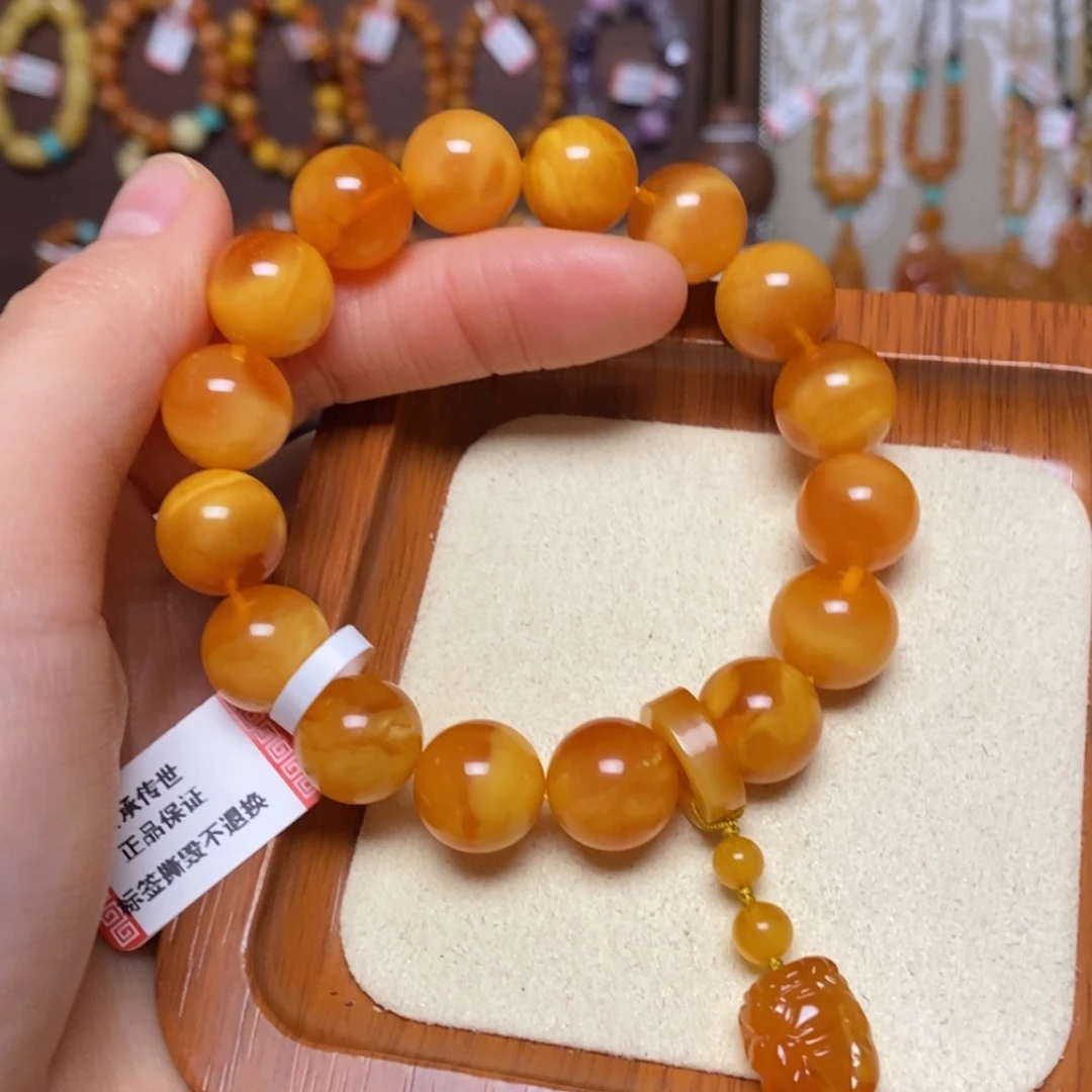 【闪购商品】手链蜜蜡未镶嵌手串