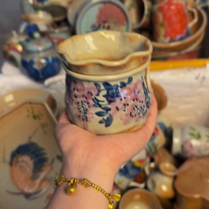 瓷片景德镇陶瓷手工手绘
