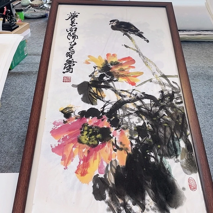 国画张圣敏先生纯手绘作品