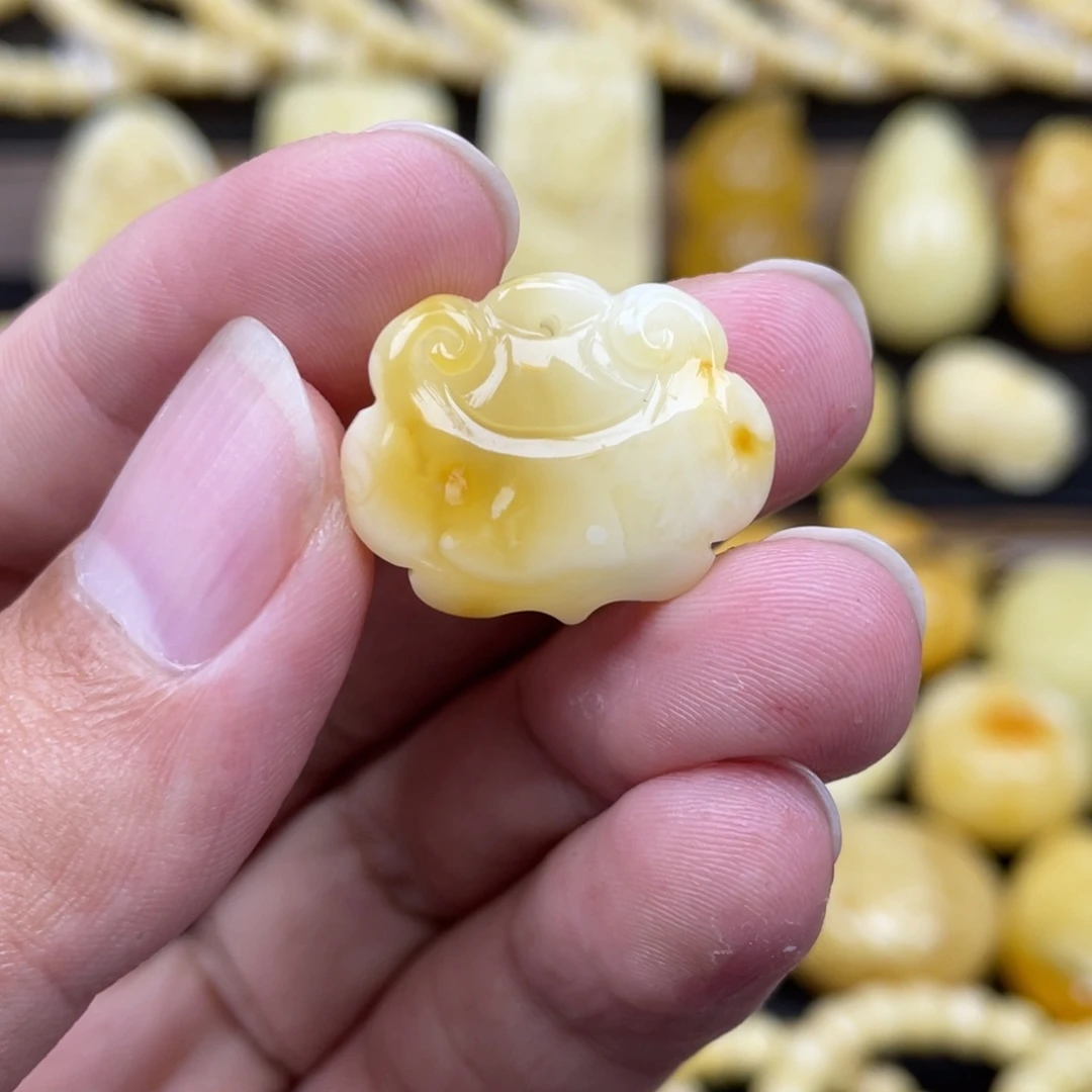 琥珀未镶嵌裸石琥珀蜜蜡