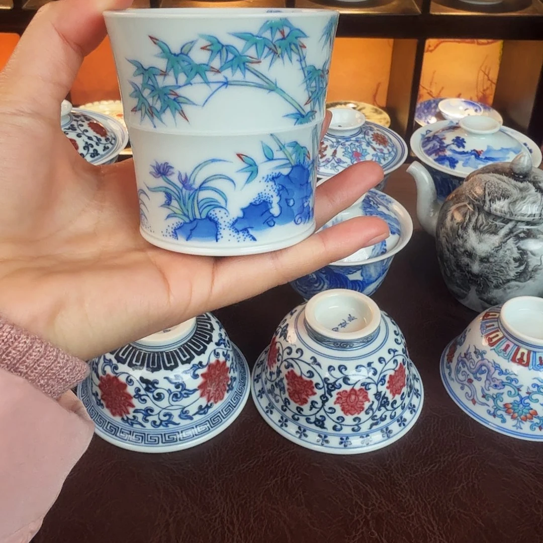 景德镇陶瓷手绘作品