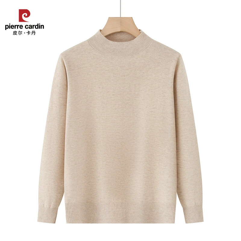 皮尔卡丹妈妈装毛衣中老年打底衫秋冬装保暖内搭上衣女