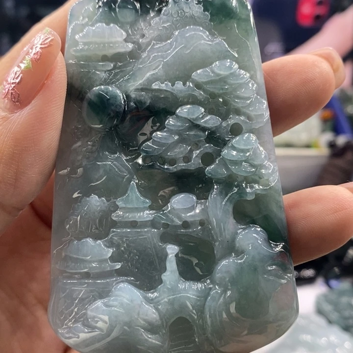 翡翠吊坠(不含链)未镶嵌3***6826