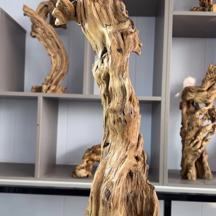 木石榴木榴疤风化木摆件