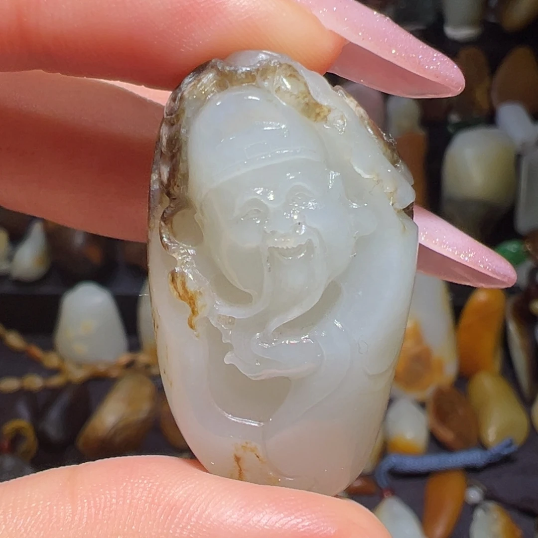和田玉吊坠(不含链)未镶嵌