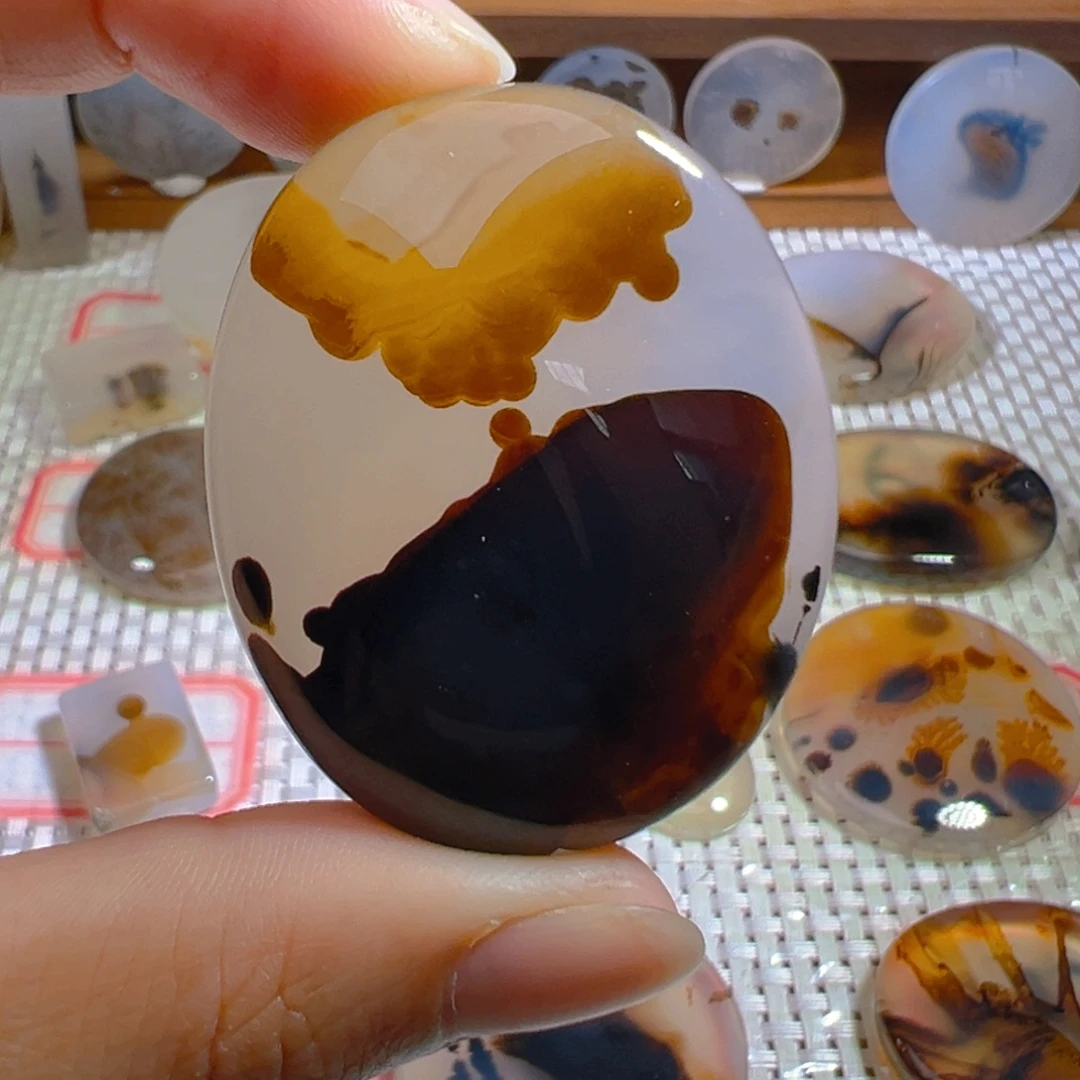 玛瑙/玉髓未镶嵌颈饰