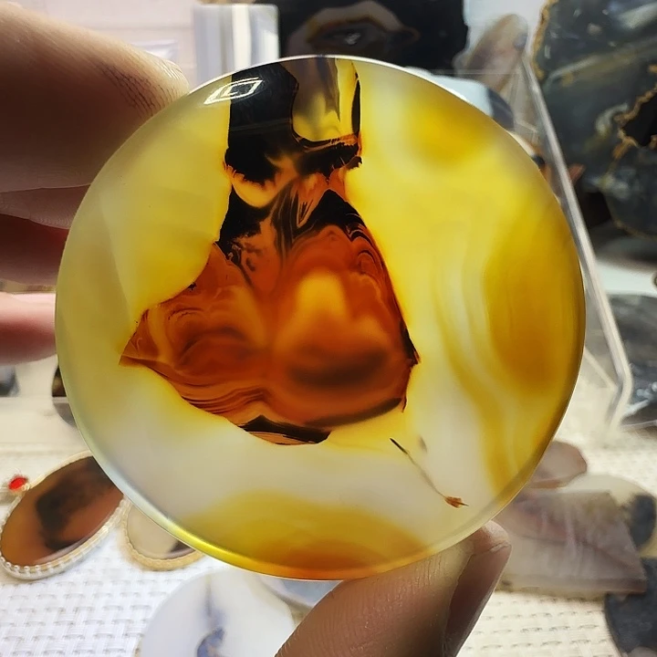 o***o玛瑙/玉髓未镶嵌珠宝奇石