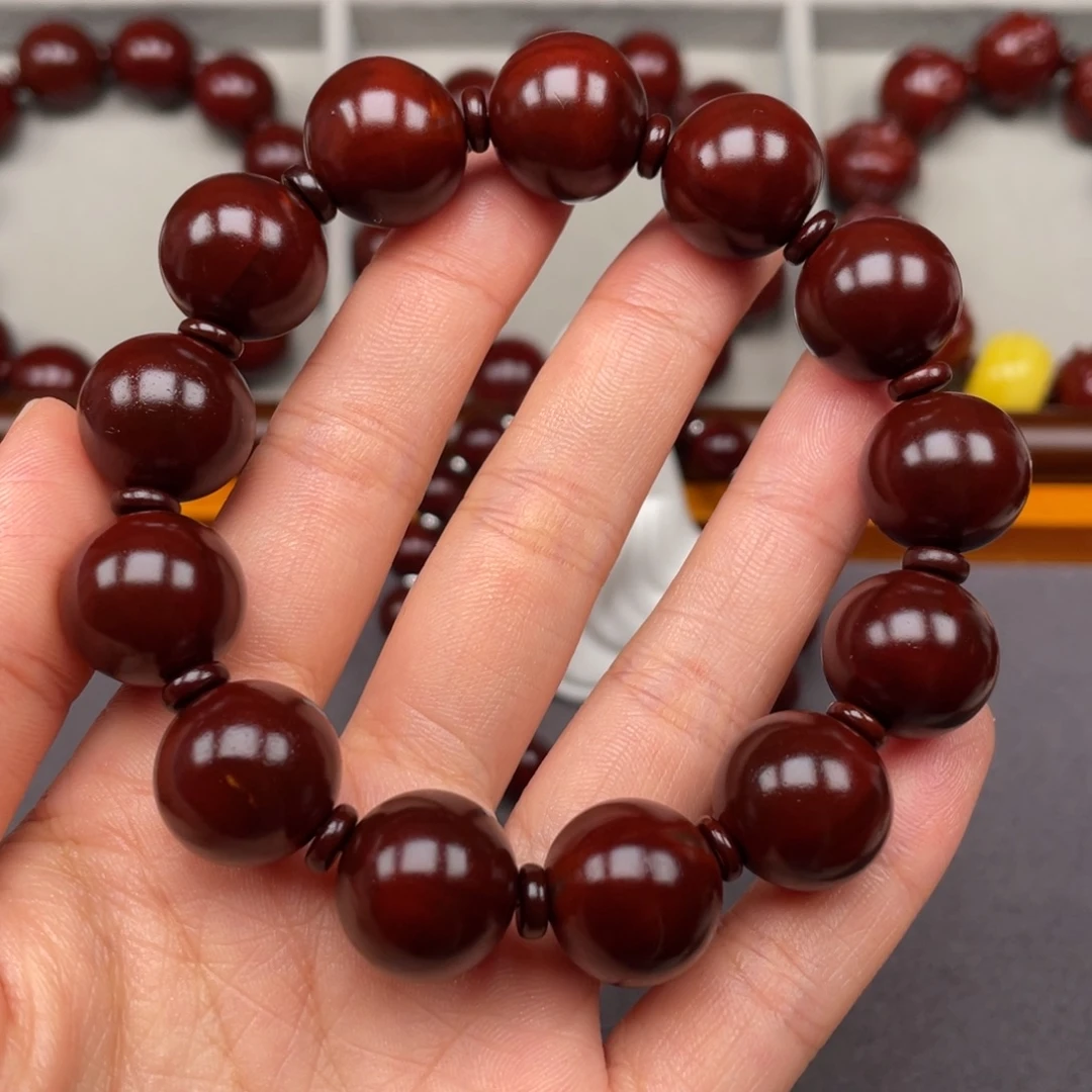 橄榄核手串/手链正圆光柱