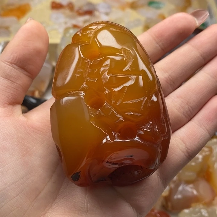 玛瑙/玉髓未镶嵌颈饰