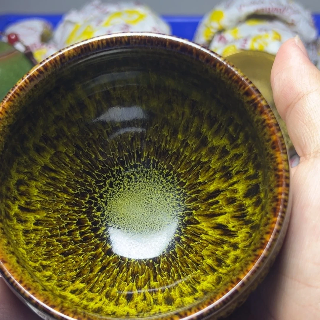 茶盏建阳建盏喝茶主人杯