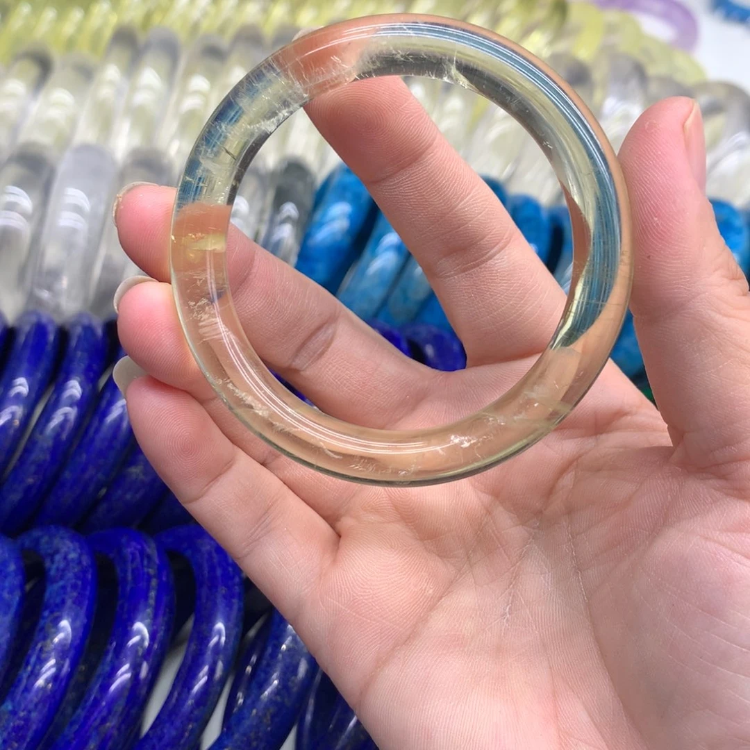 手镯水晶未镶嵌手镯