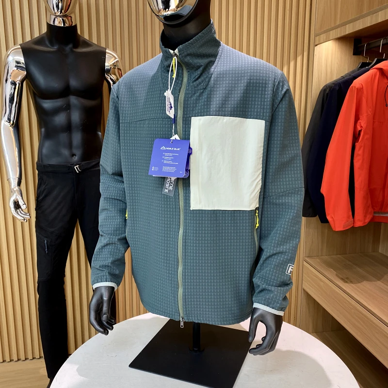 鼎力主推！毒家90件！立裁拼接撞色春季男女高端运动抓绒外套25101