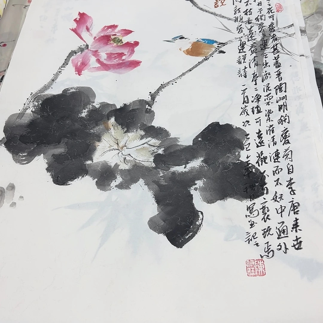 国画国画纯手绘作品