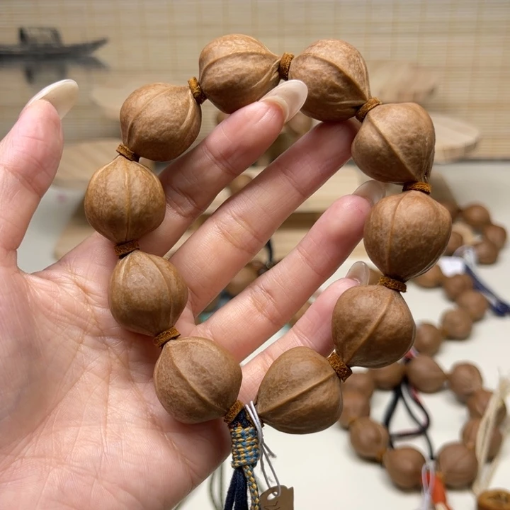 会***梨手串/手链橄榄核21.24精品梅林铁核