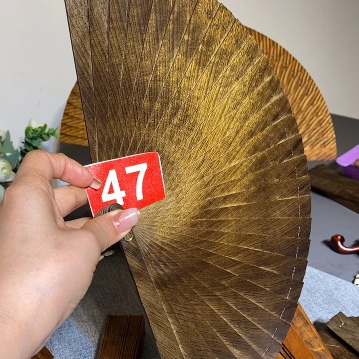 金丝楠小**?金丝楠木扇子