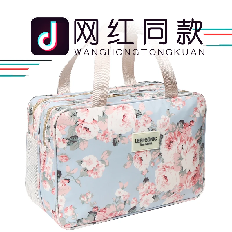 2025洗漱包干湿分离洗澡澡堂拎包男浴兜出差旅行女防水便携收纳袋