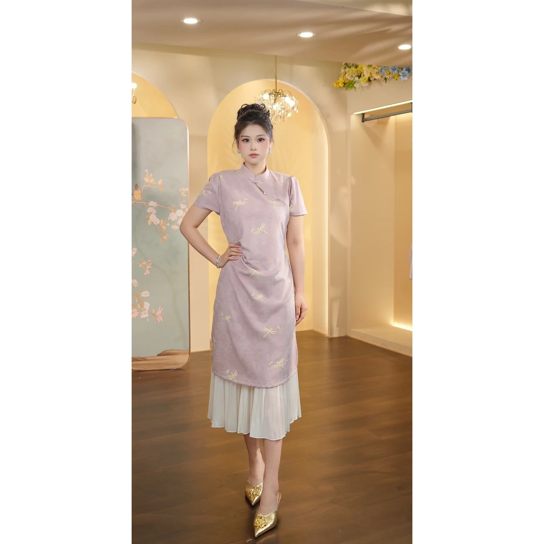 王超越定制-144（ 花想容）连衣裙DMG561-XX