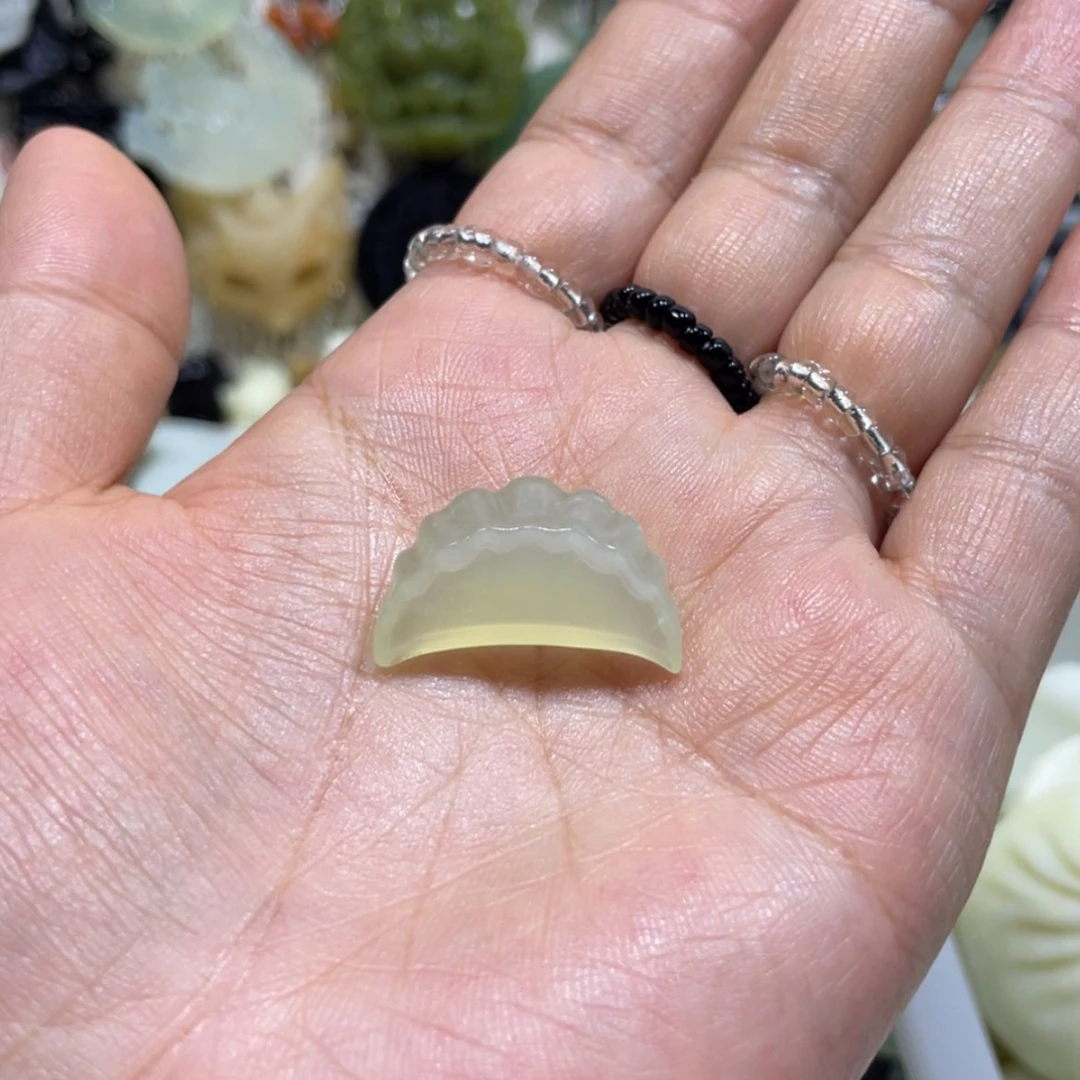 【闪购商品】岫玉未镶嵌颈饰晓***路39吊坠