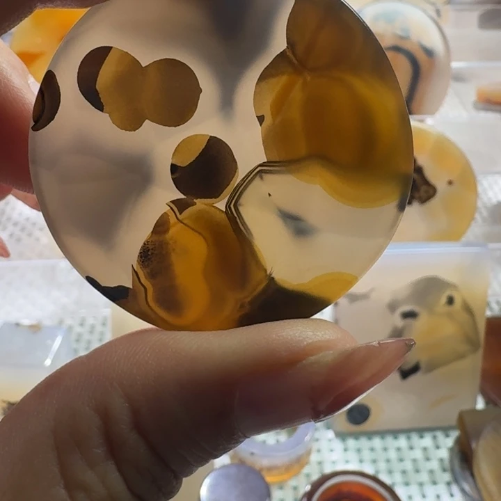 玛瑙/玉髓未镶嵌项链