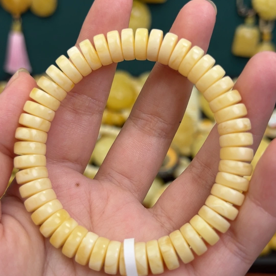 琥珀手链未镶嵌9.9隔片