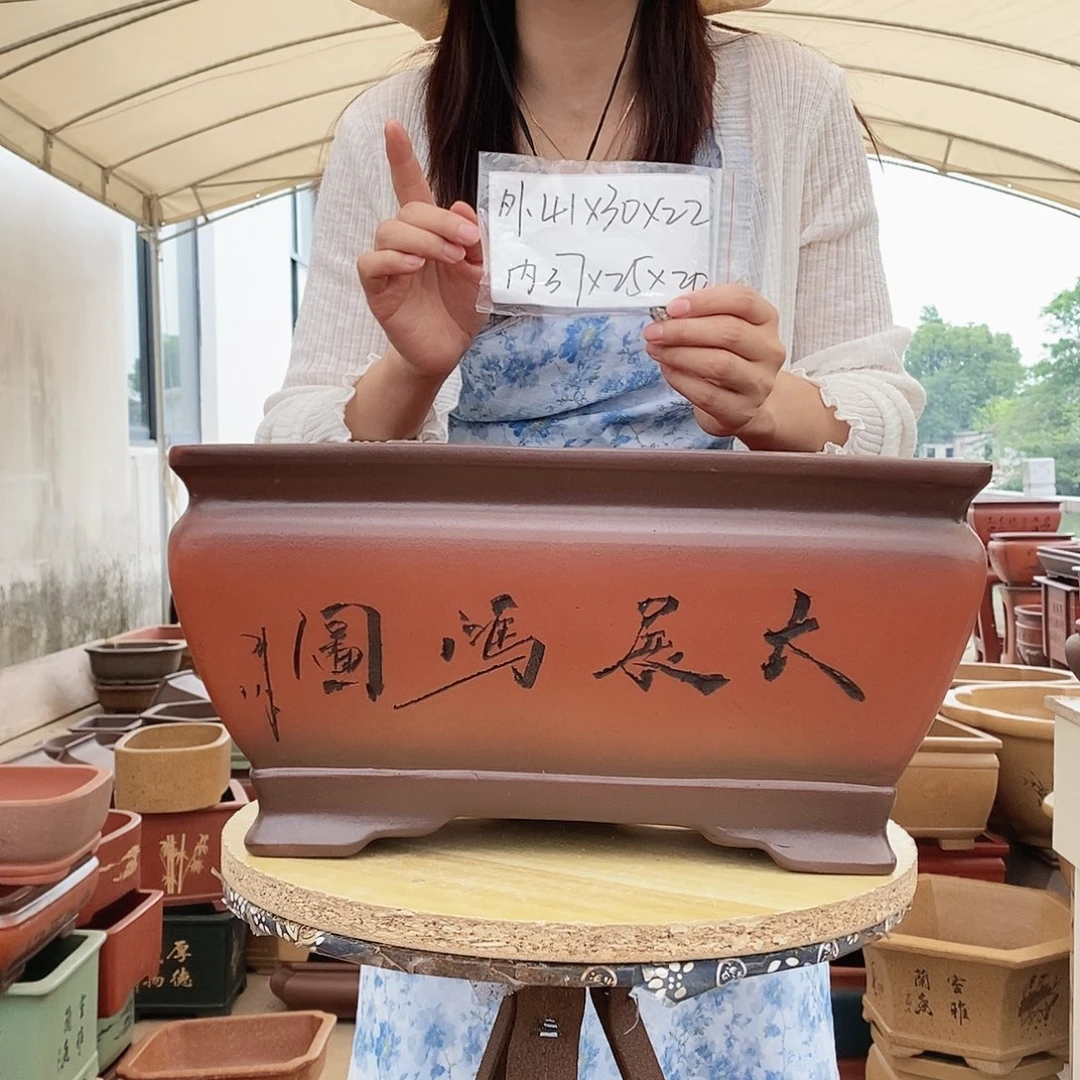 紫砂花盆紫砂花盆