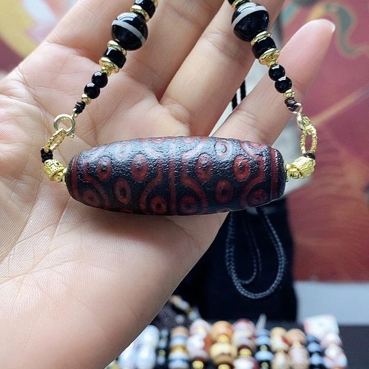 玛瑙/玉髓合金颈饰