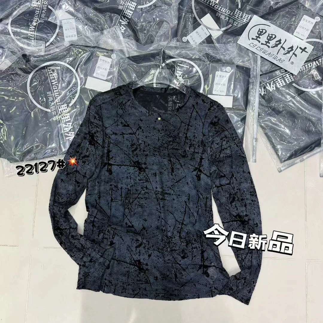 450..时尚显瘦时尚衫22127款衣长约65
