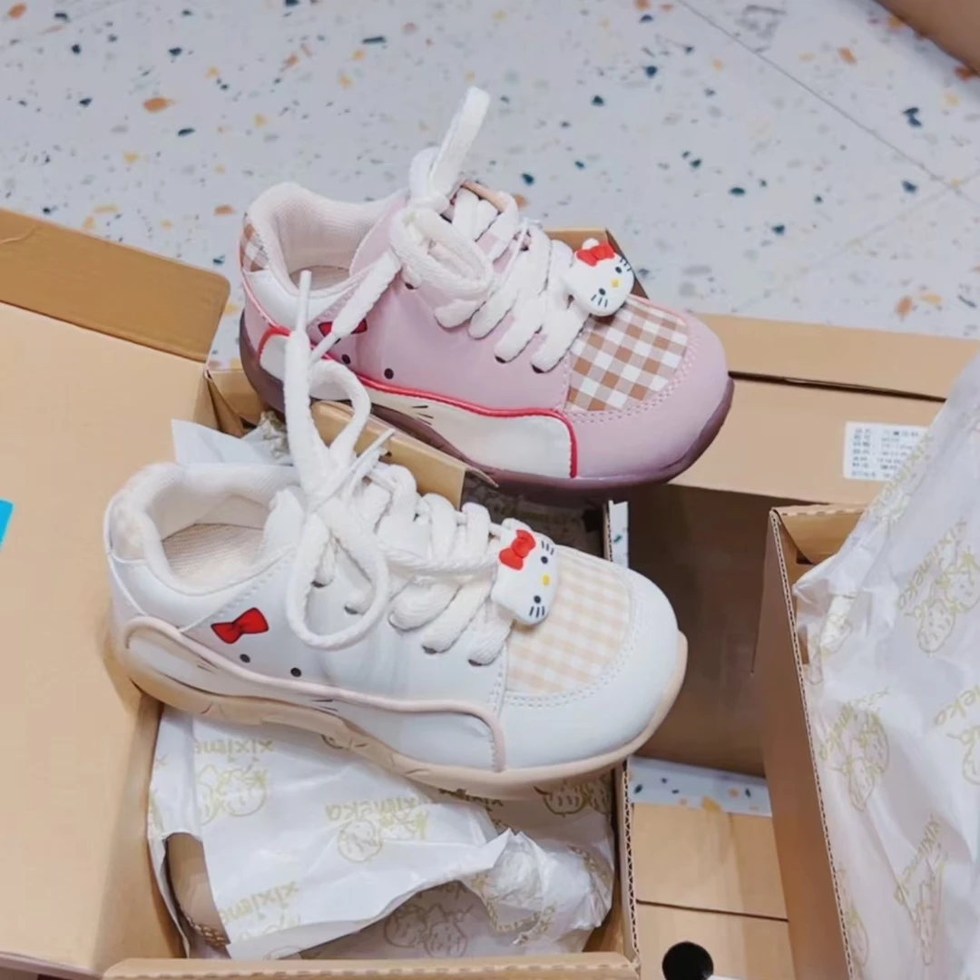 汐希麦卡休闲鞋kt猫德训鞋24-32