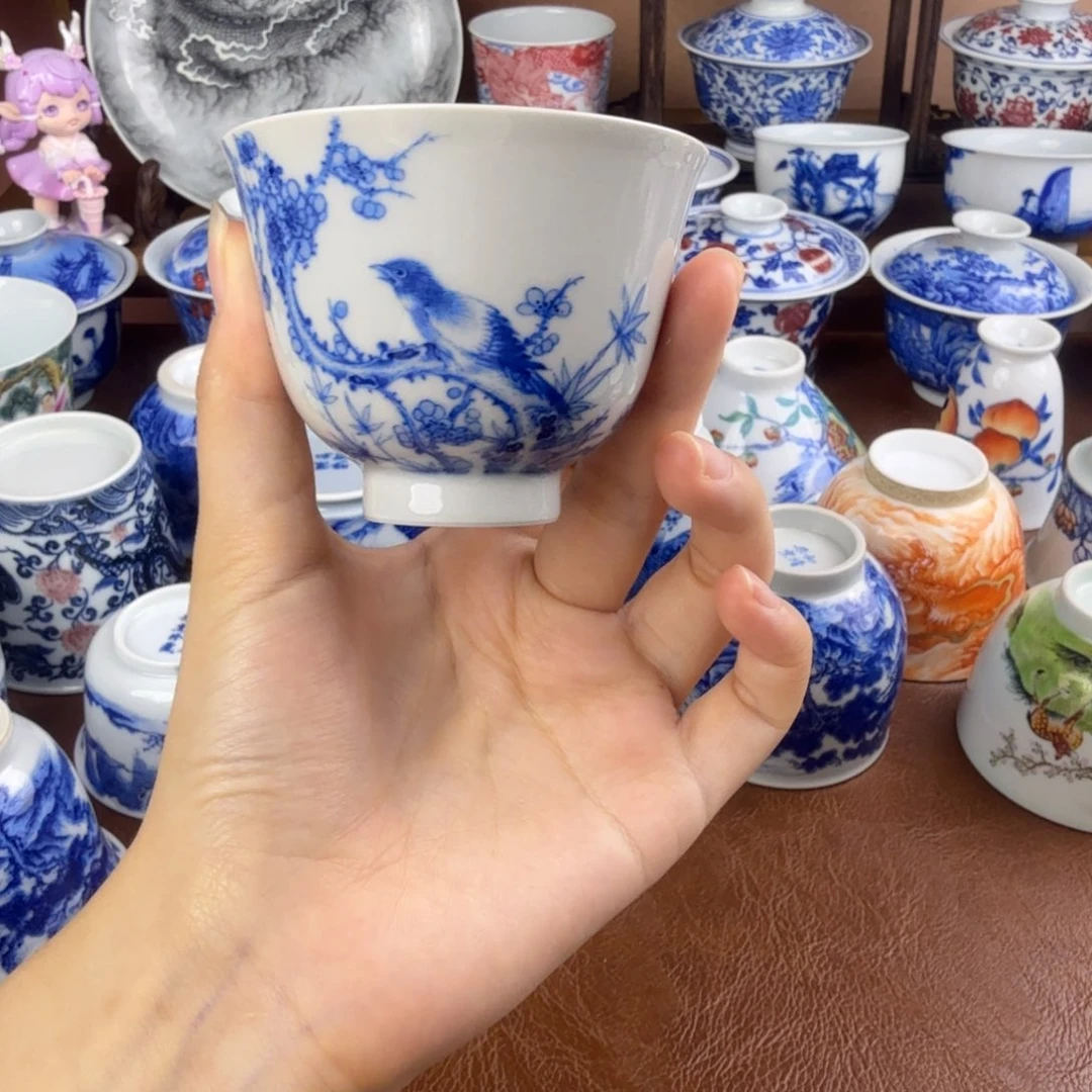 景德镇陶瓷手绘作品