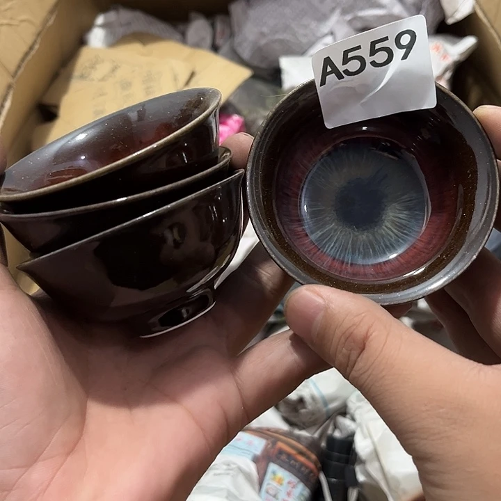 瓷片茶摆件工艺品摆件666